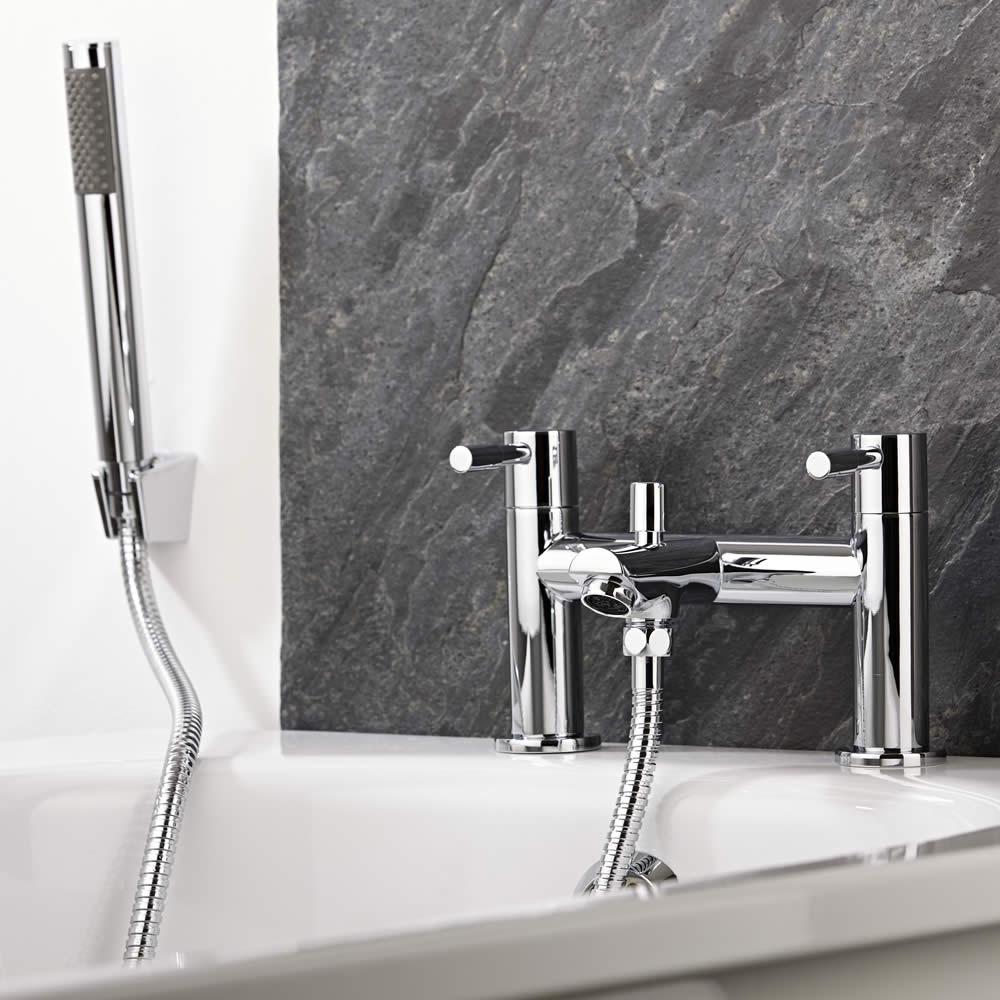 Milano Mirage Chrome Bath Shower Mixer Tap