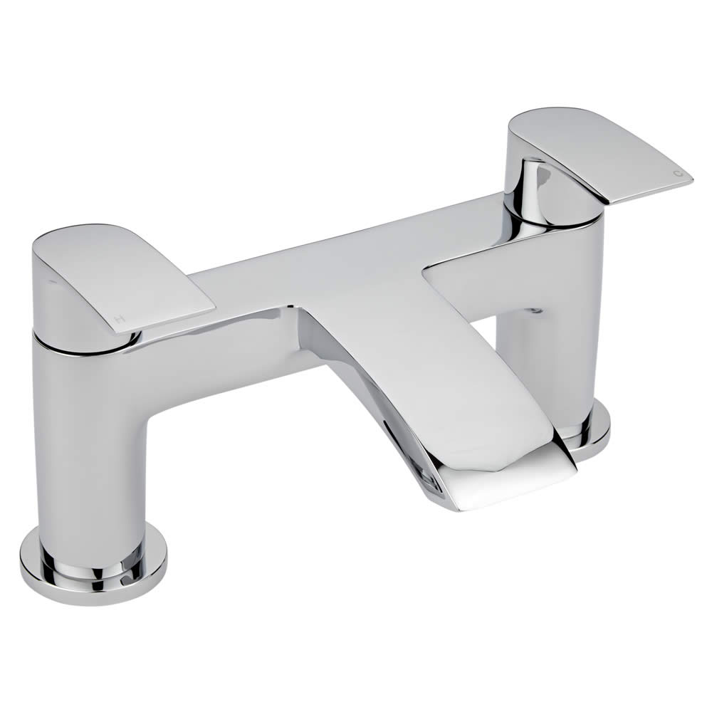 Milano Razor Chrome Bath Filler Tap