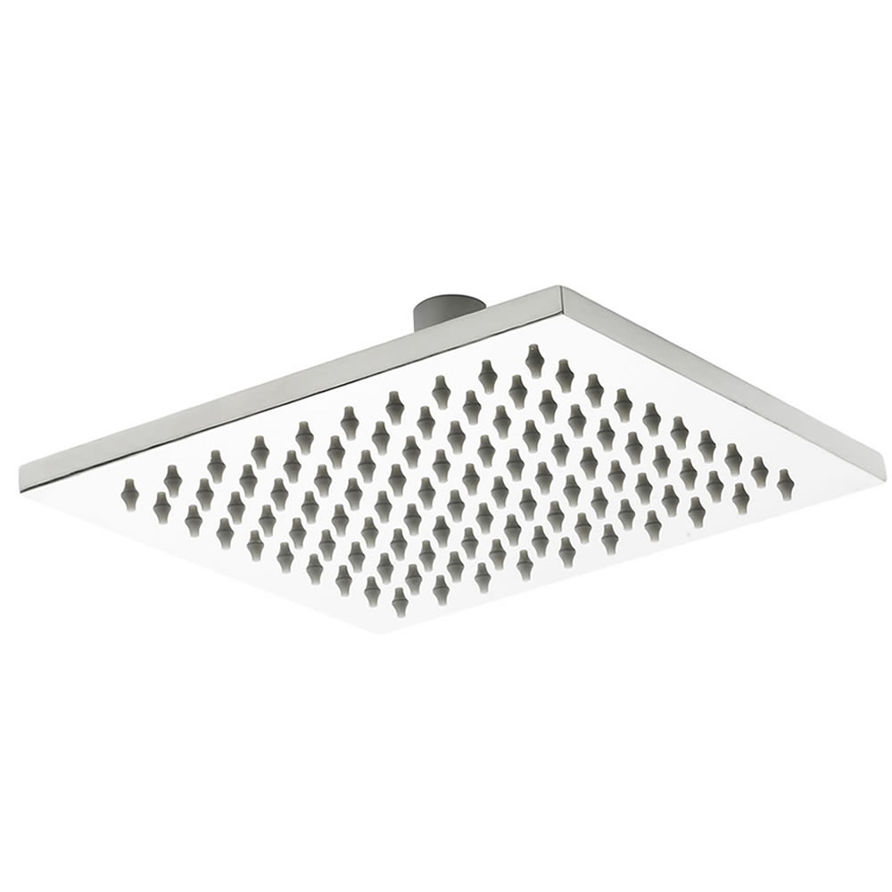 Milano 300mm x 300mm Square Polished Stainless Steel Shower Head