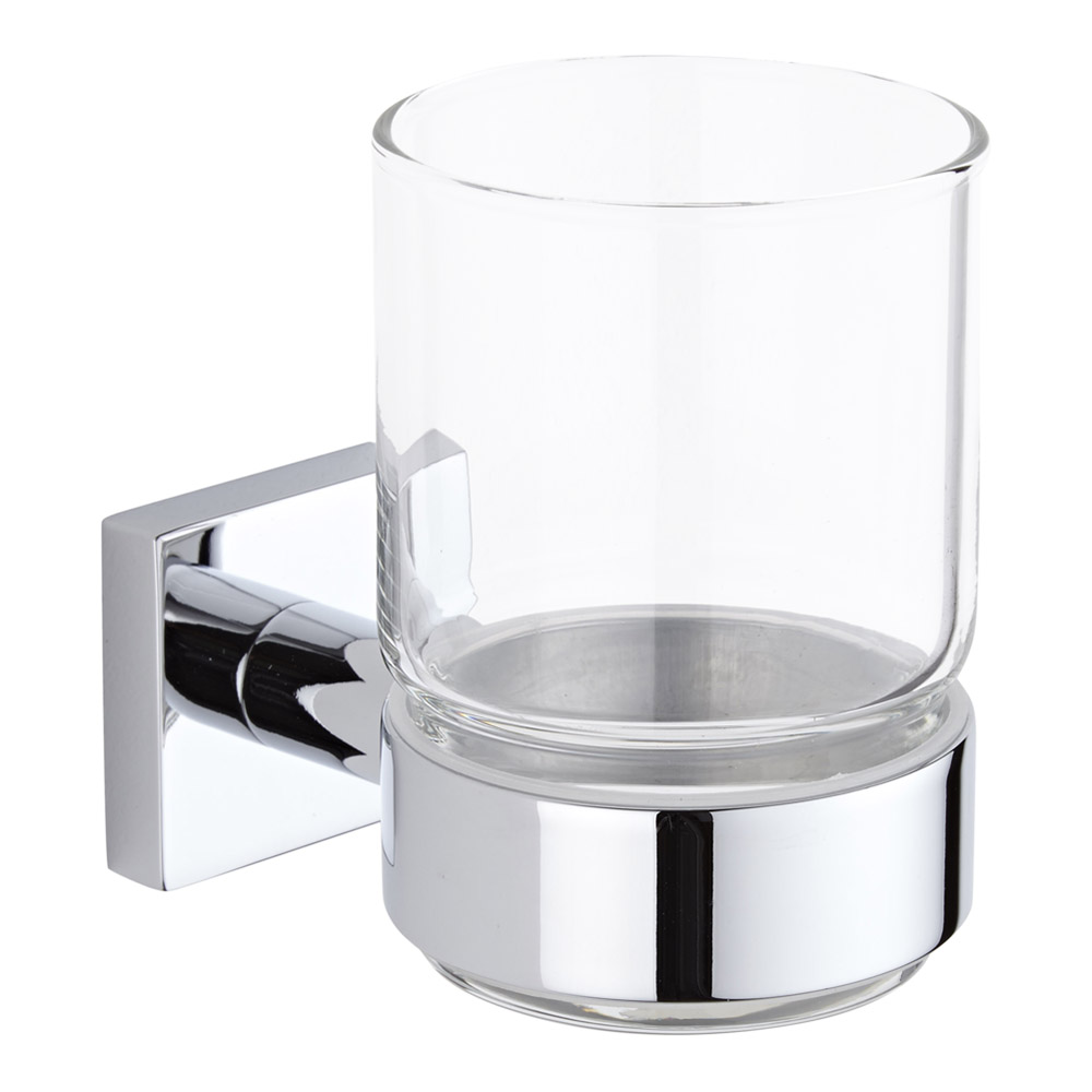 Milano Liso Chrome Tumbler Holder