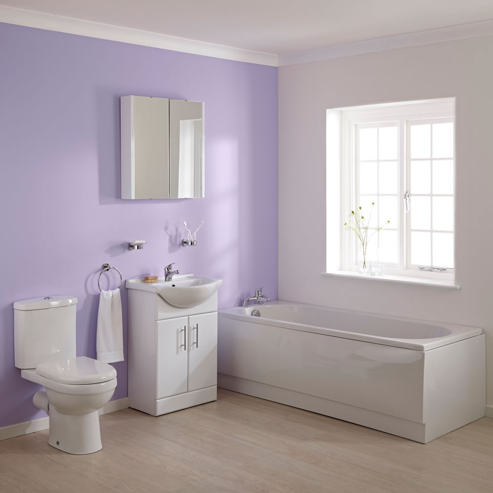 Premier 1700mm Ivo Vanity Bathroom Suite