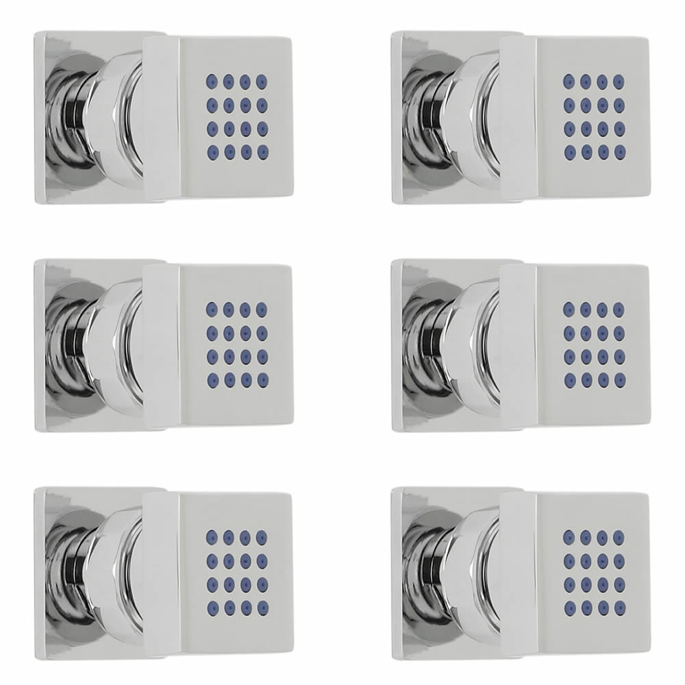Milano Chrome Front Fix Square Body Jets X6