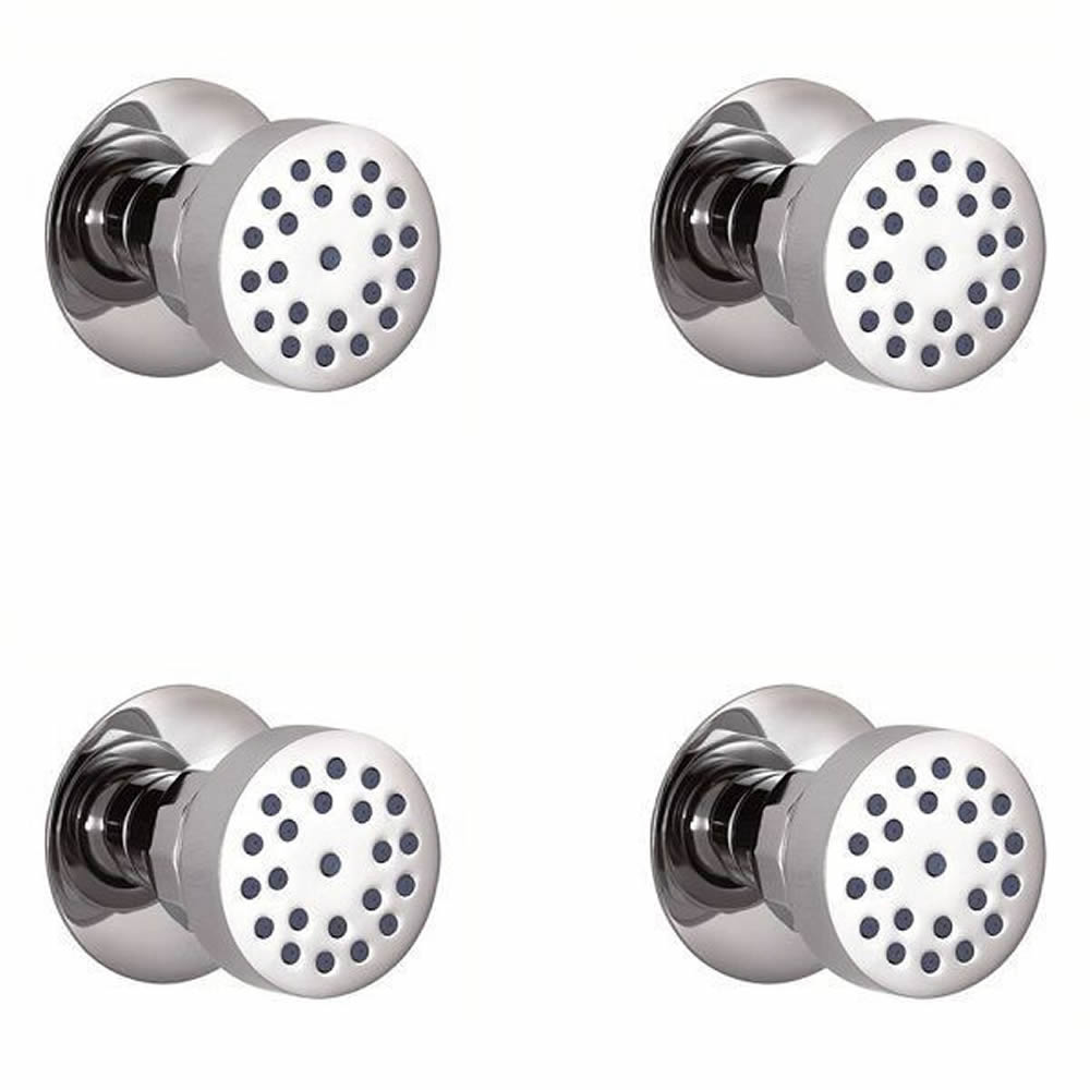 Milano Chrome Front Fix Round Body Jet X4