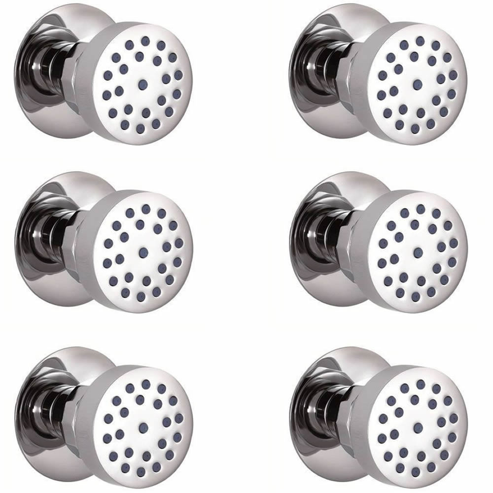 Milano Chrome Front Fix Round Body Jet X6