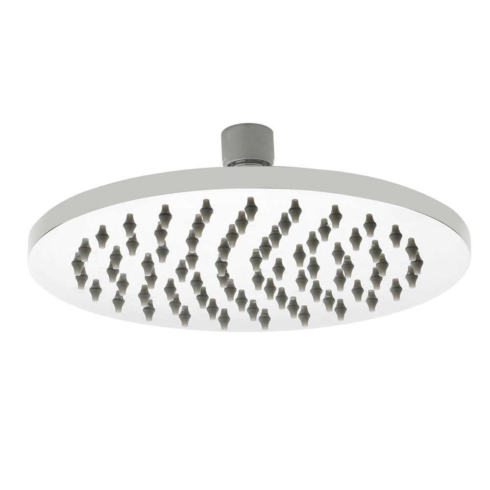 Milano 200mm Round Polished Stainless Steel Shower Head