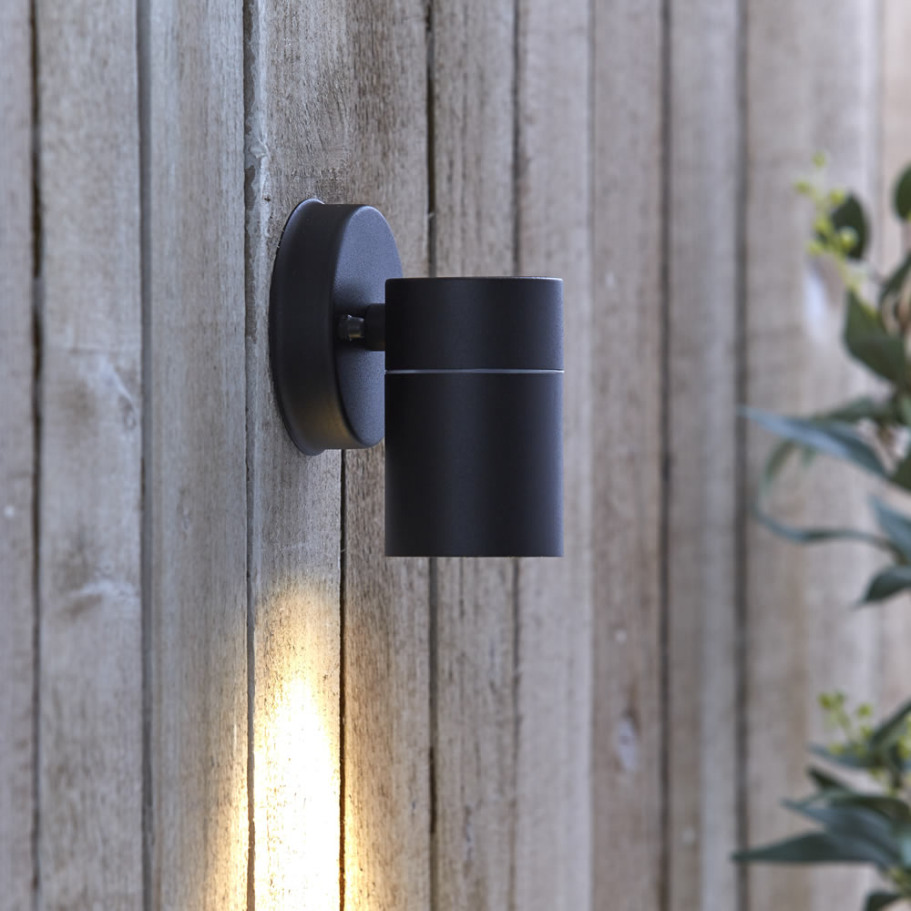 Biard Stainless Steel Wall Light - Black