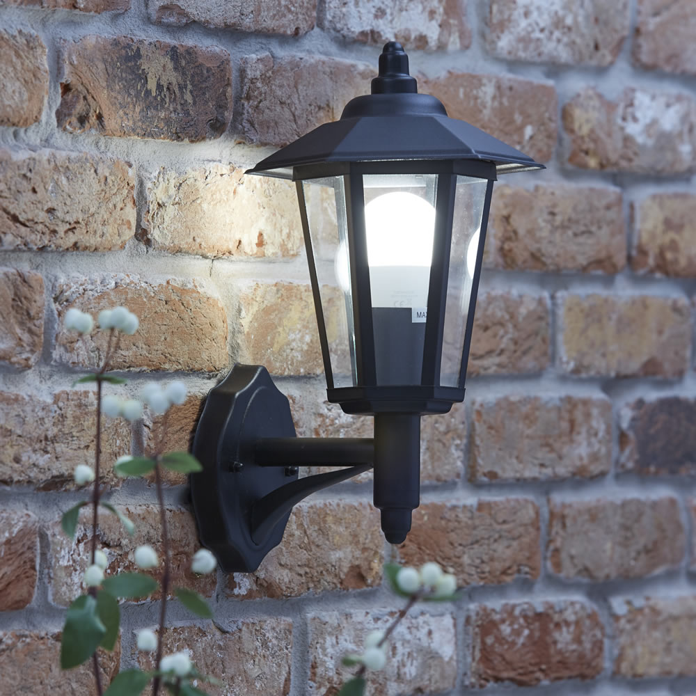 Biard Cannes Outdoor Wall Lantern - Black
