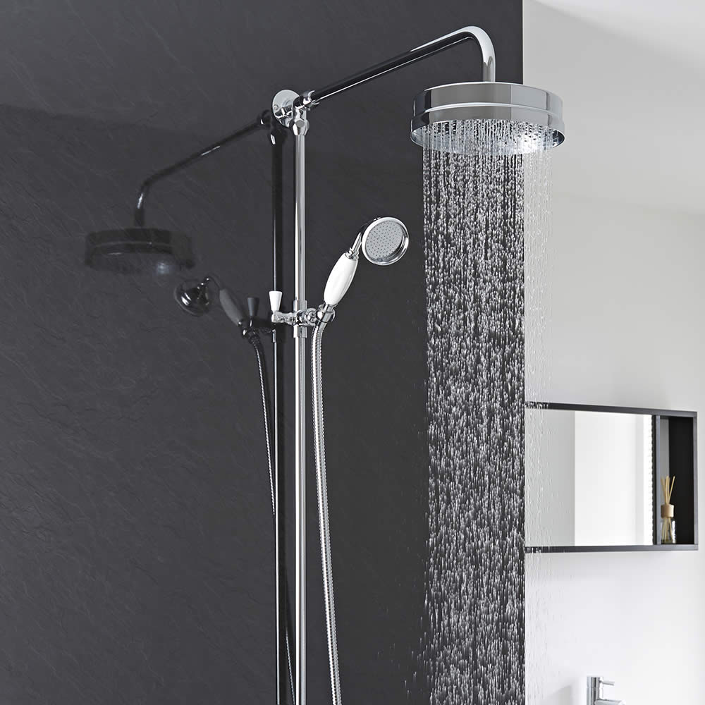 Hudson Reed Luxury Rigid Riser Shower Kit