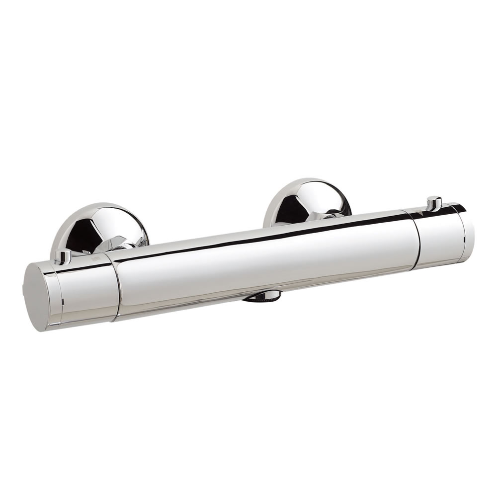 Ultra Minimalist Thermostatic Bar Shower Mixer Valve - Bottom Outlet