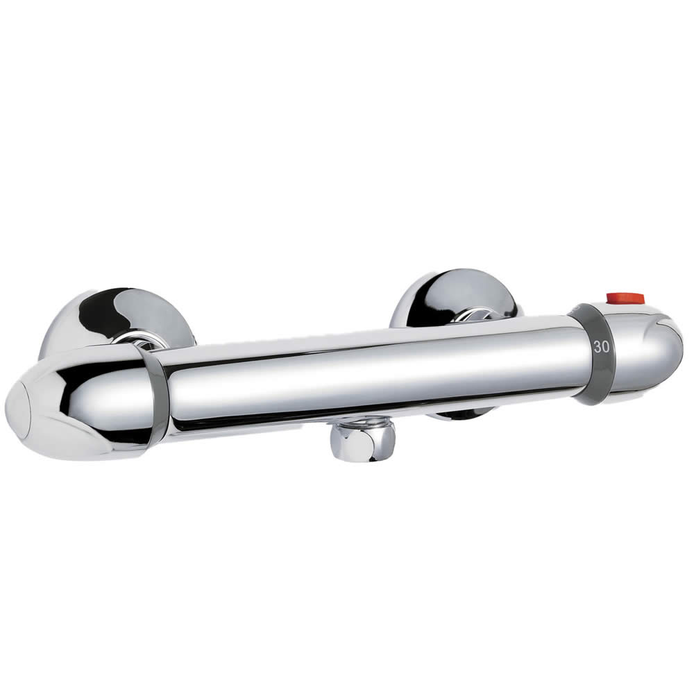Premier Modern Thermostatic Shower Bar Valve