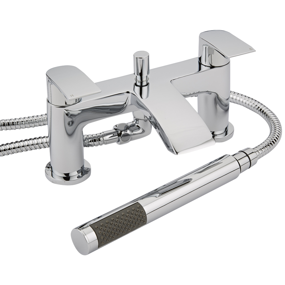 Milano Razor Chrome Bath Shower Mixer Tap