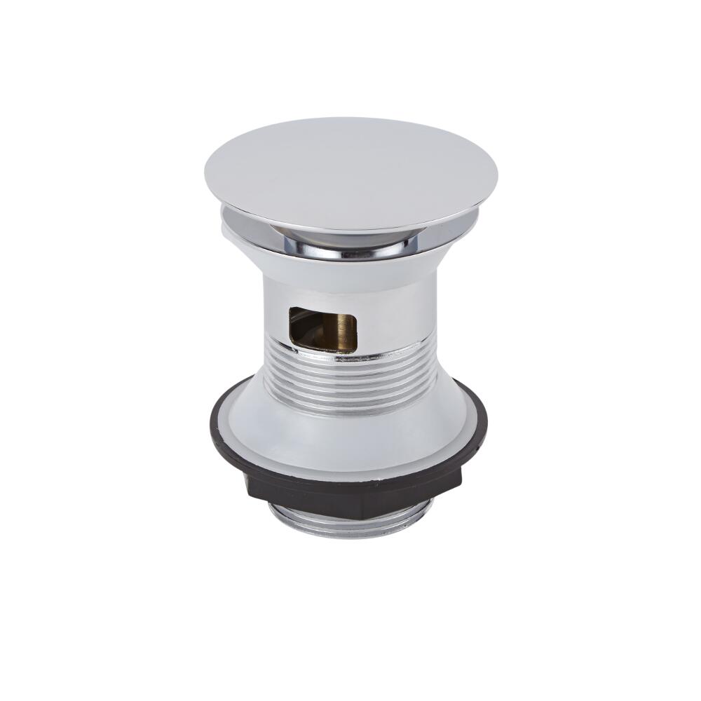 Milano Select - Chrome Slotted Push Button Basin Waste