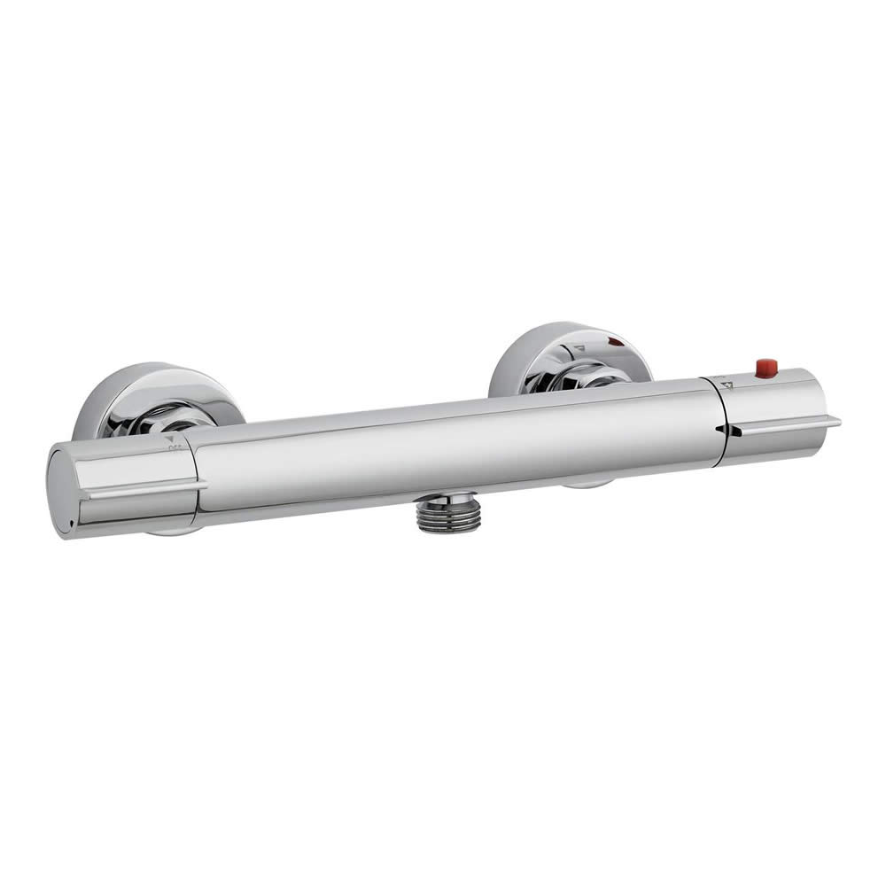 Ultra Slim Line Thermostatic Bar Valve Bottom Outlet