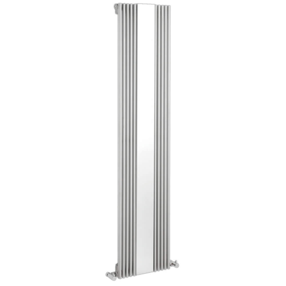 Milano Reflect - White Designer Radiator With Mirror 1600mm x 420mm