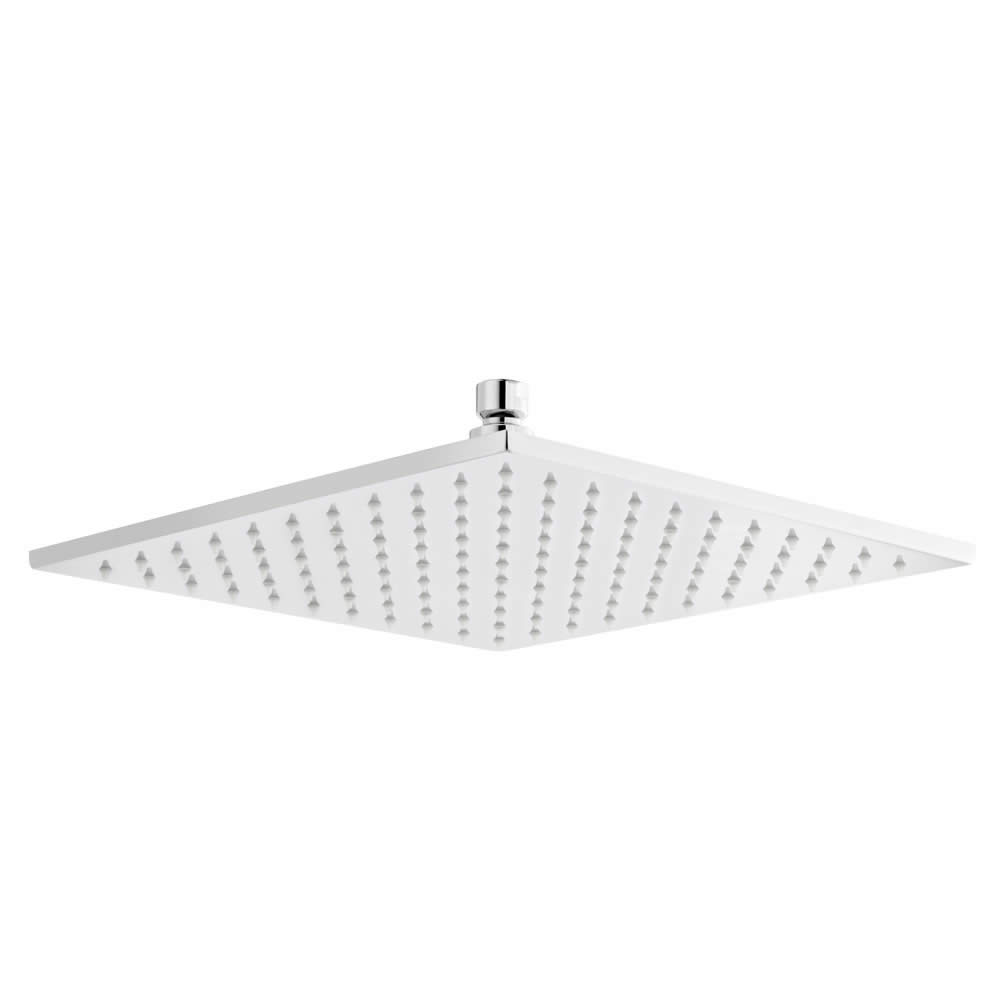 Milano Select - Modern LED 300mm Square Shower Head - Chrome