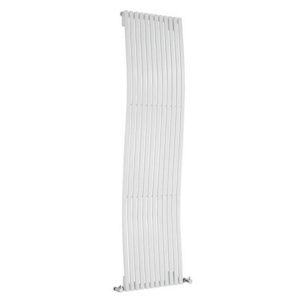 Milano Wave - White Designer Wave Radiator 1600mm x 460mm