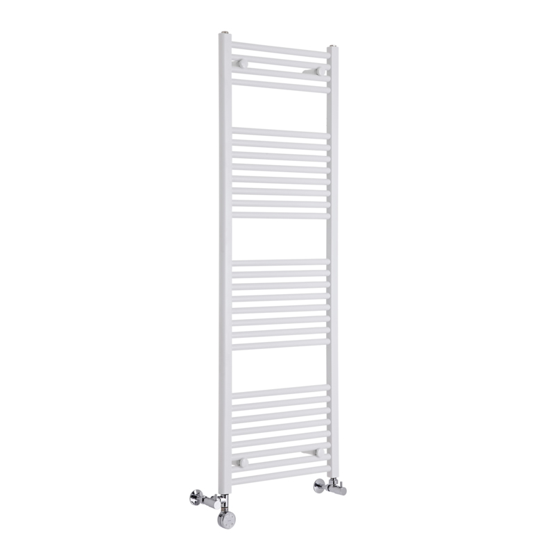 Milano Calder Electric - Flat White Heated Towel Rail 1500mm x 500mm