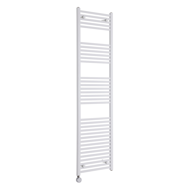 Milano Calder Electric - Flat White Heated Towel Rail 1800mm x 500mm