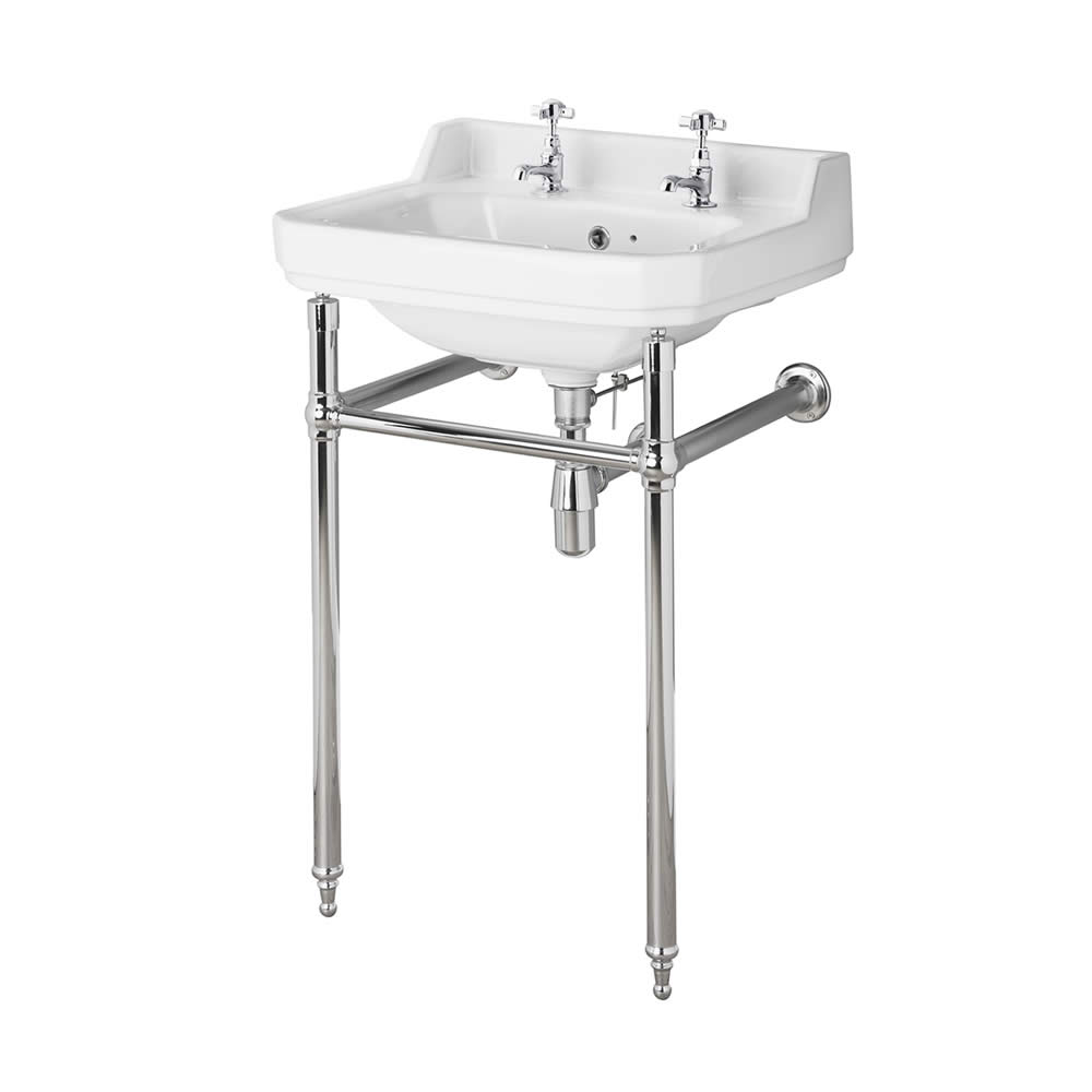 Old London 560mm Richmond 2TH Basin & Washstand
