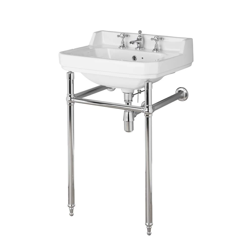 Old London 560mm Richmond 3TH Basin & Washstand