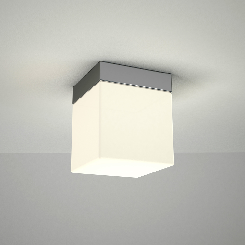 Milano Brazos LED Square Bathroom Ceiling Light