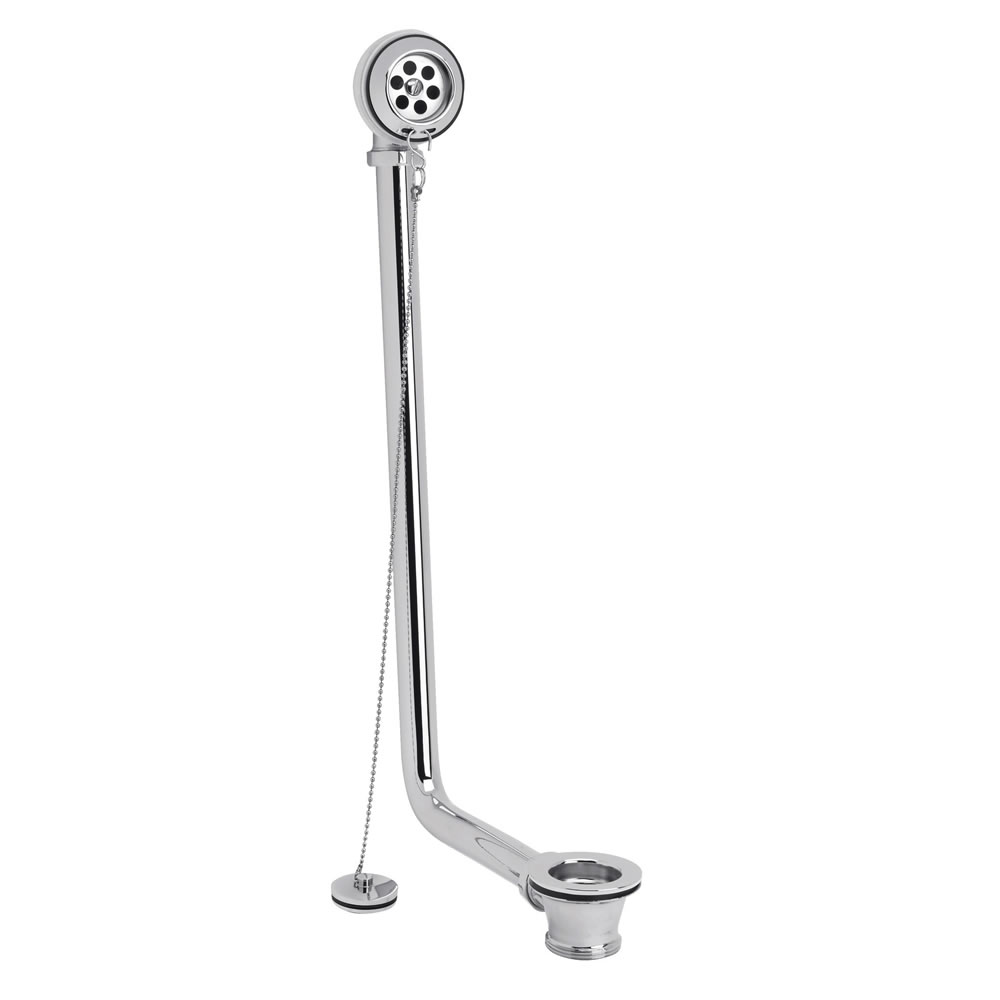 Milano Luxury Chrome Exposed Bath Waste.