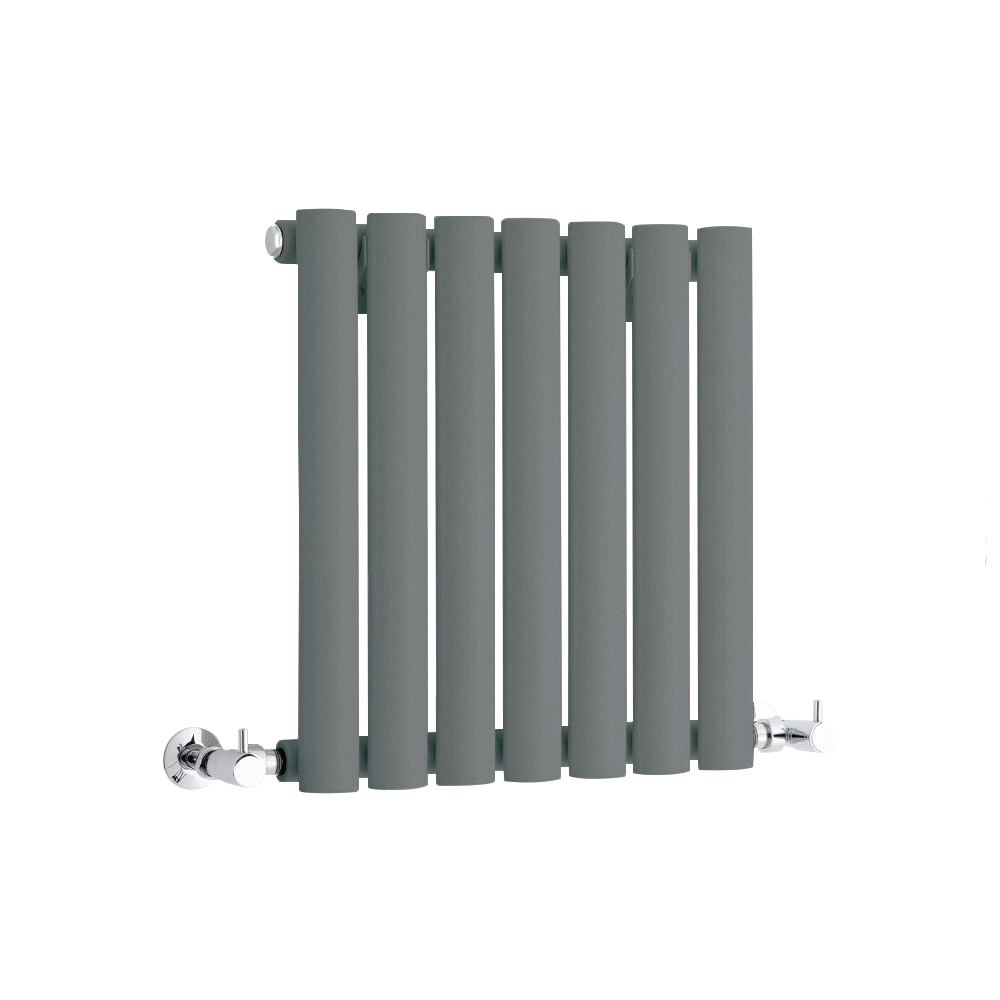 Milano Anthracite Horizontal Designer Radiator 400mm x 415mm (Single Panel)
