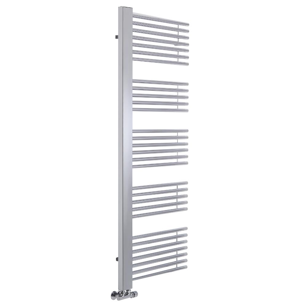 Lazzarini Way - Grado - Chrome Designer Heated Towel Rail - 1600 x 600mm