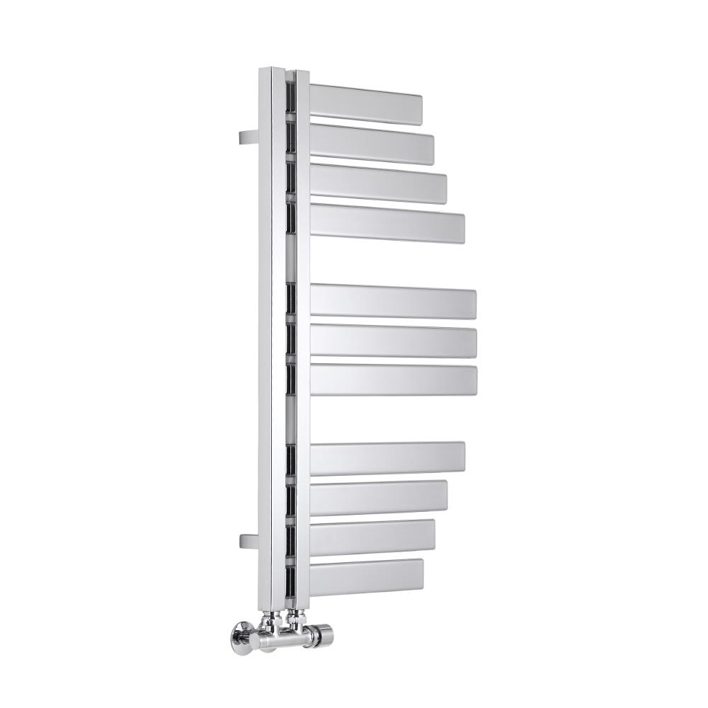 Lazzarini Way - Spinnaker - Chrome Designer Heated Towel Rail - 800 x 463mm