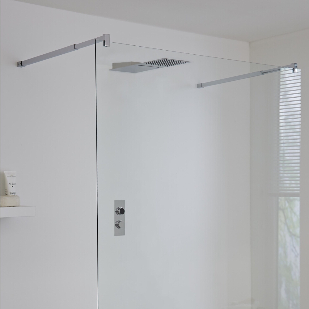 Milano Vis Two Outlet Digital Thermostatic Shower with Waterblade Shower Head
