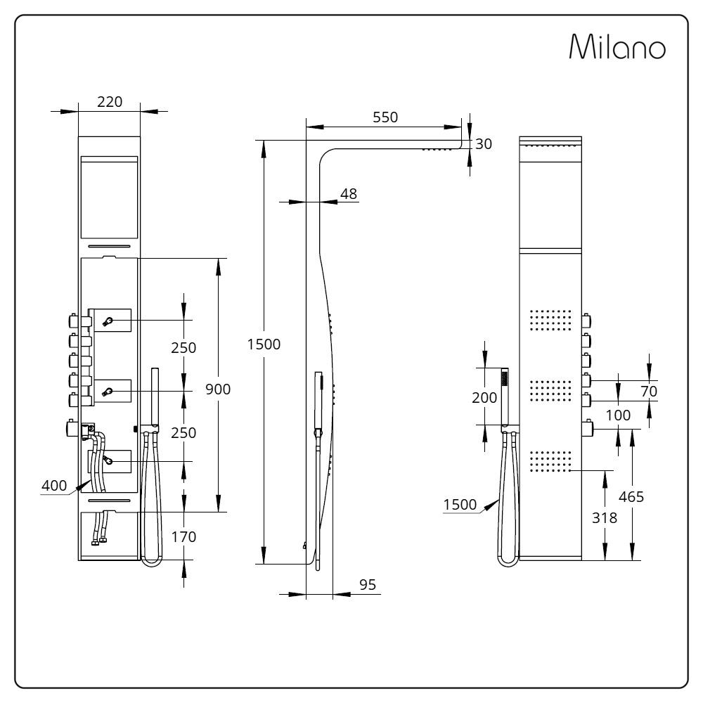 product dimensions