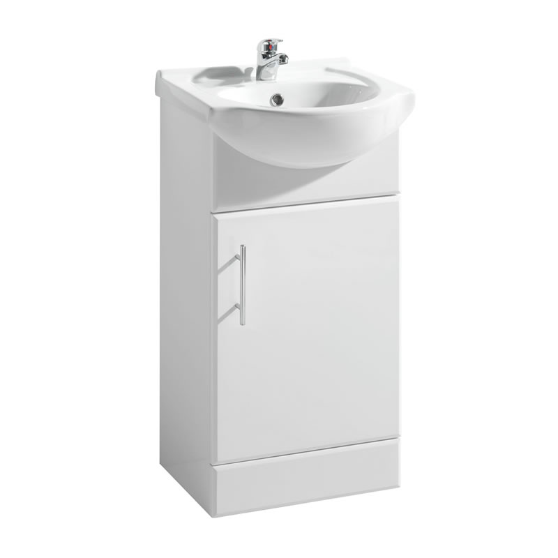 Premier 450mm x 300mm Vanity Unit Cabinet and Basin