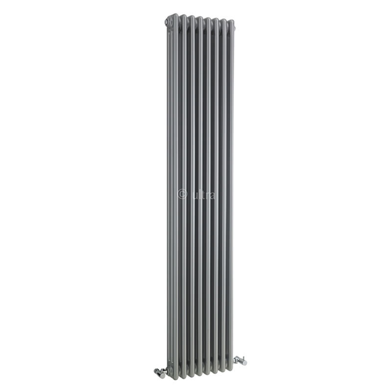 Ultra Colosseum - High Gloss Silver Triple Radiator 1800mm x 381mm