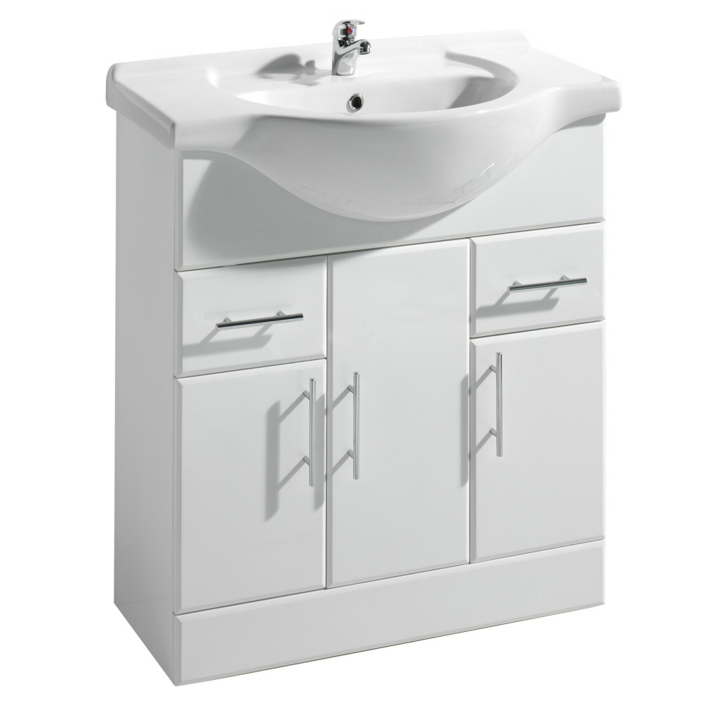 Milano 750mm Vanity Unit and Basin
