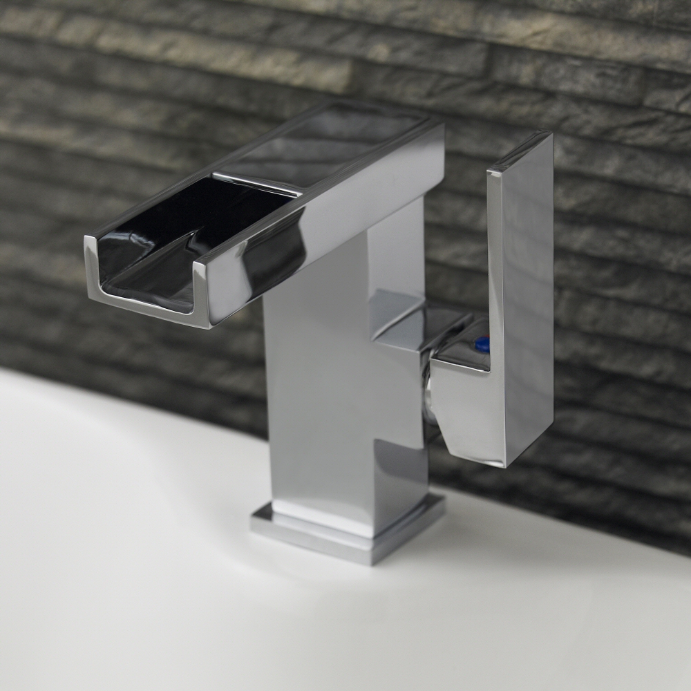 Premier LED Side Action Mono Basin Mixer Tap