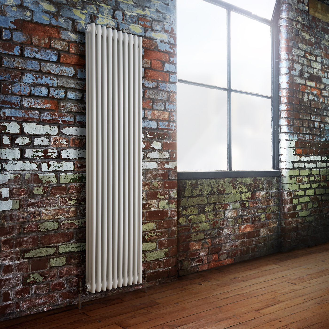 Milano Windsor - White Traditional Vertical Column Radiator - 1800mm x 473mm (Triple Column)