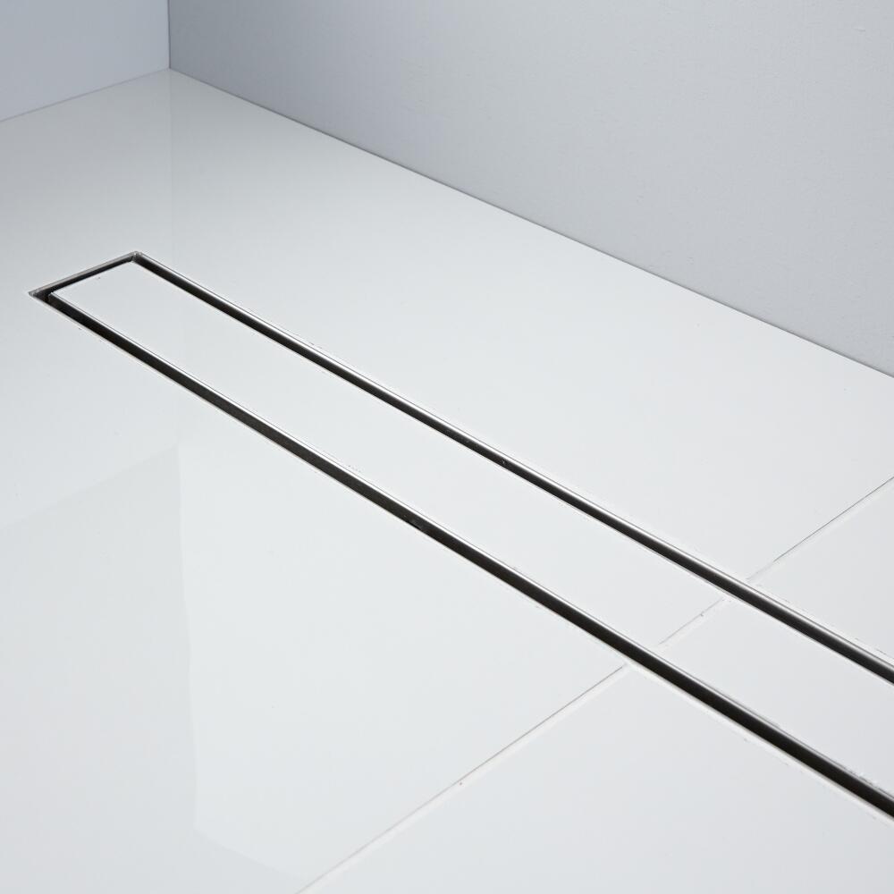Milano 1200mm Tile Insert Linear Stainless Steel Shower Drain
