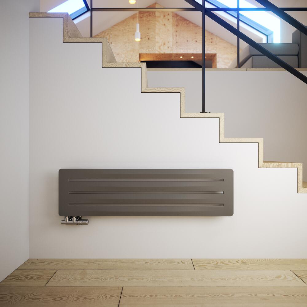 Terma Aero - Stone Horiztonal Designer Radiator 325mm x 1200mm