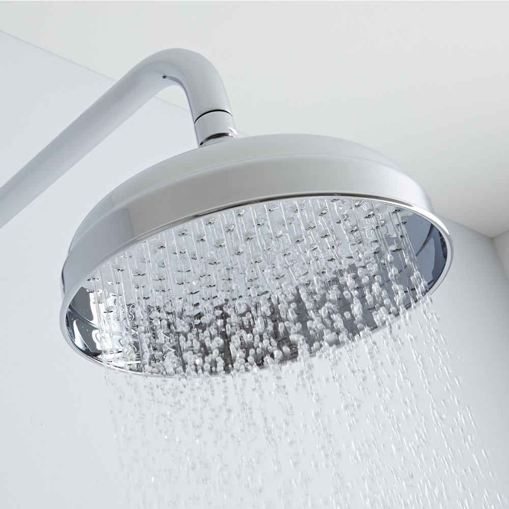 Milano 8" Round Traditional Apron Shower Head