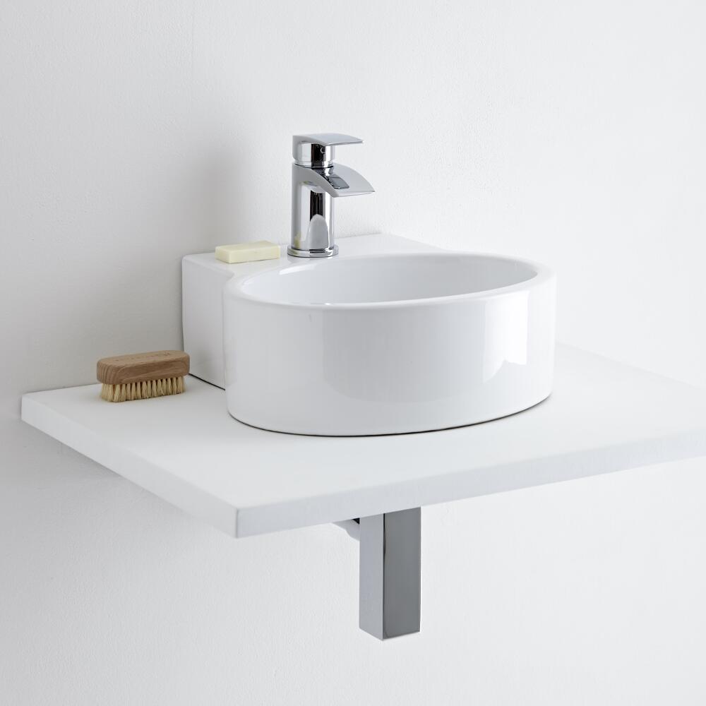 Milano Ballam - Ceramic Wall Hung Basin 350 x 340mm