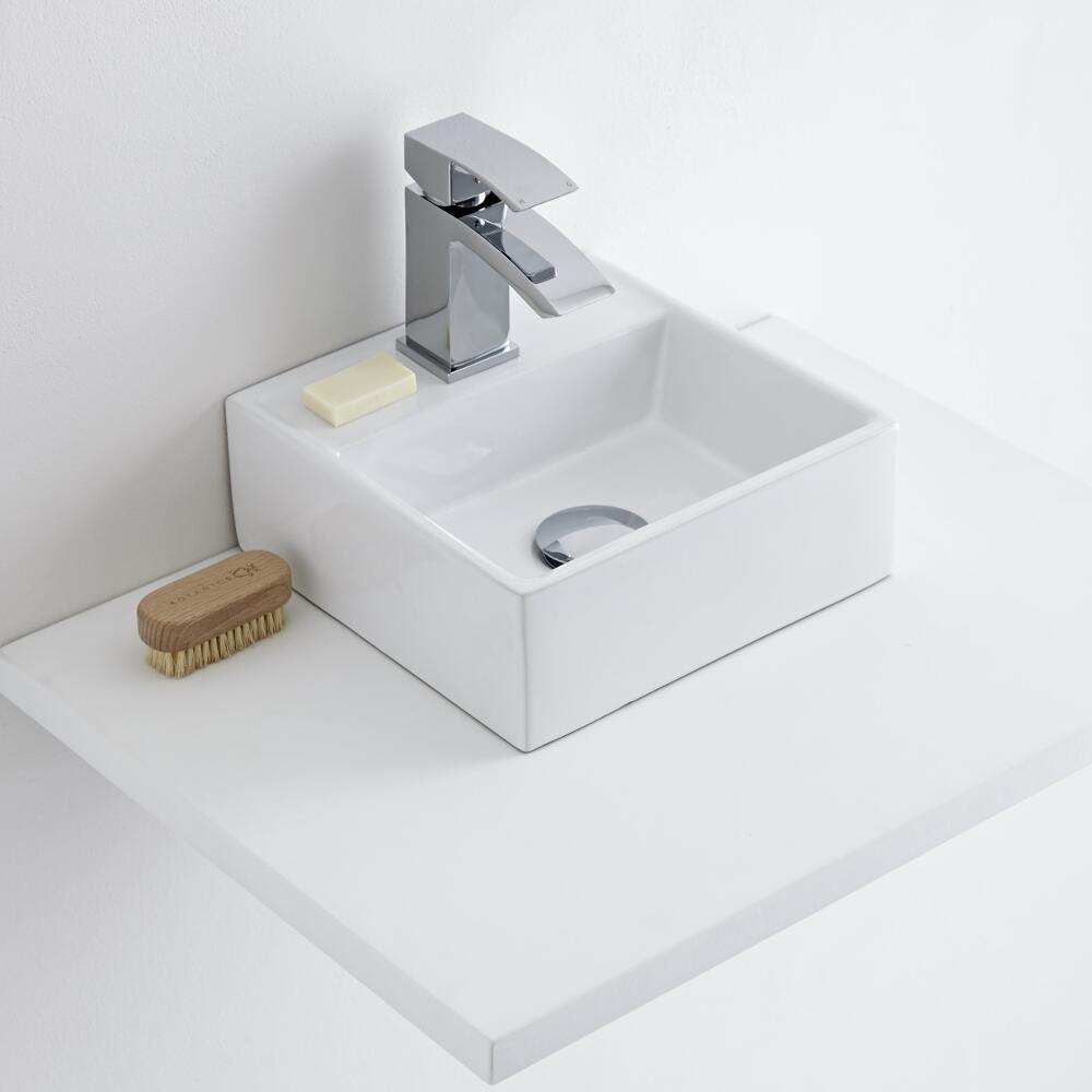 Milano Dalton - Ceramic Countertop Basin 280 x 280mm