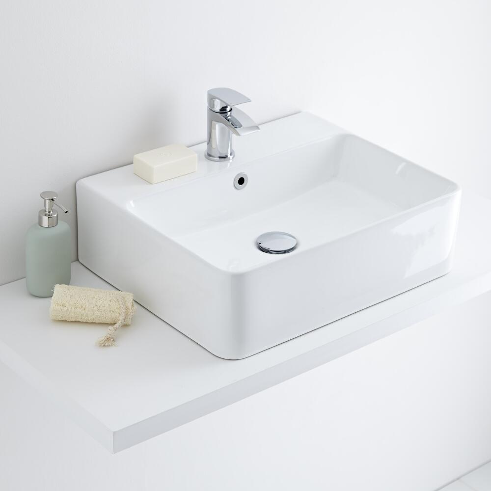 Milano Farington - Ceramic Countertop Basin 520 x 420mm