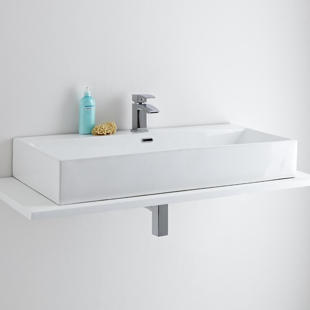 Milano Elswick Countertop Basin with Basin Mixer Tap