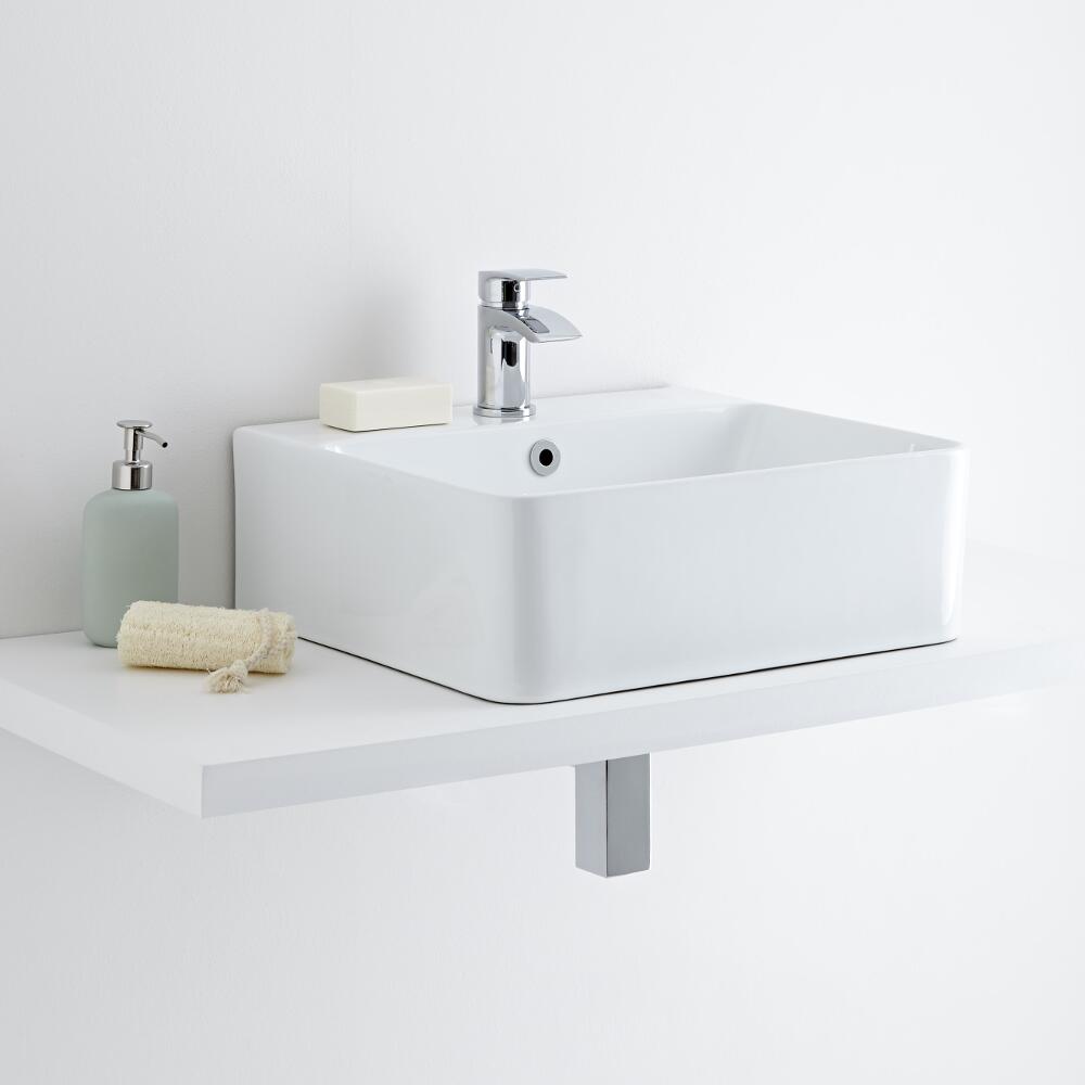 Milano Farington 460mm Basin With Mixer Tap