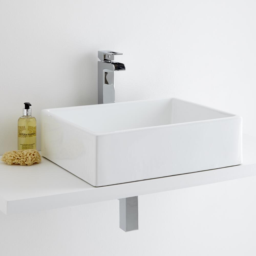 Milano Westby Countertop Basin with High Rise Tap
