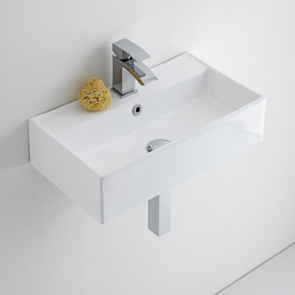Milano Dalton - Ceramic Wall Hung Basin 550 x 315mm