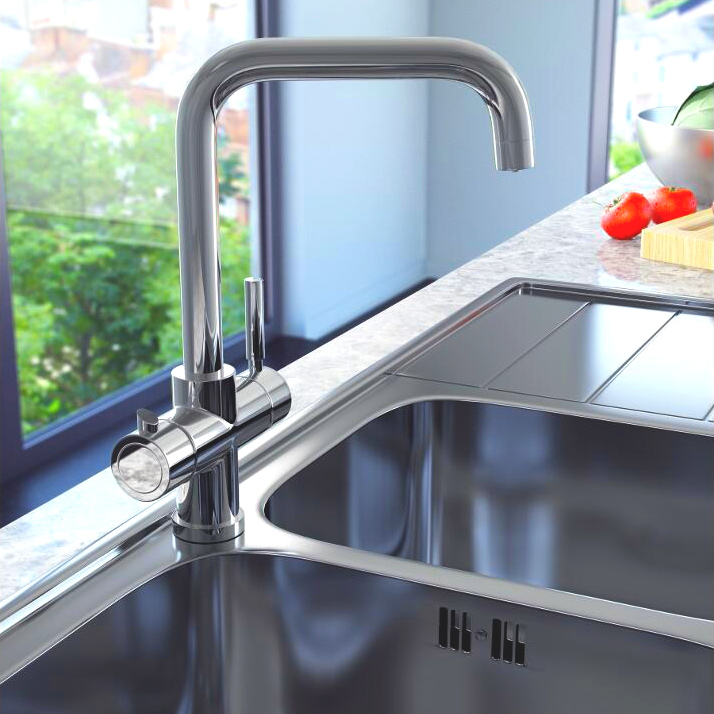Milano Uro 3-in-1 Instant Boiling Hot Water Tap