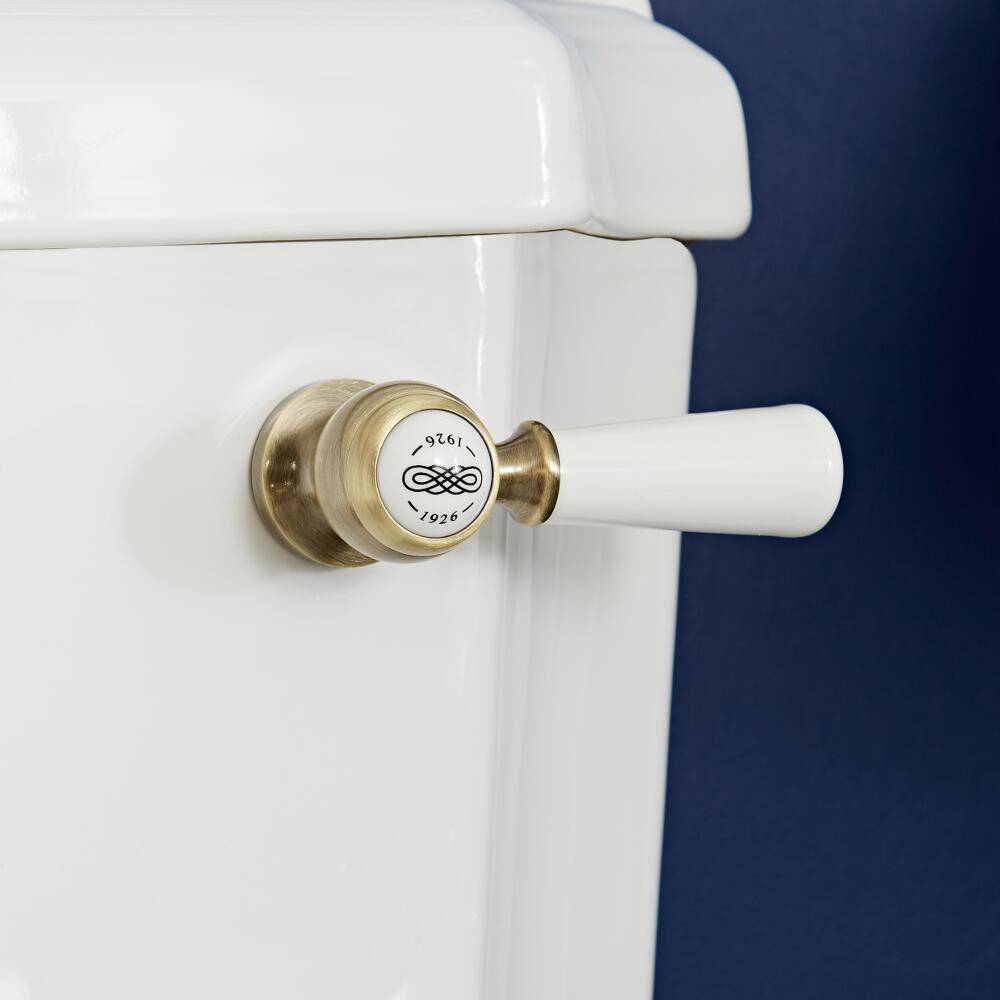 Milano Elizabeth - Traditional Ceramic Flush Lever - Brushed Gold