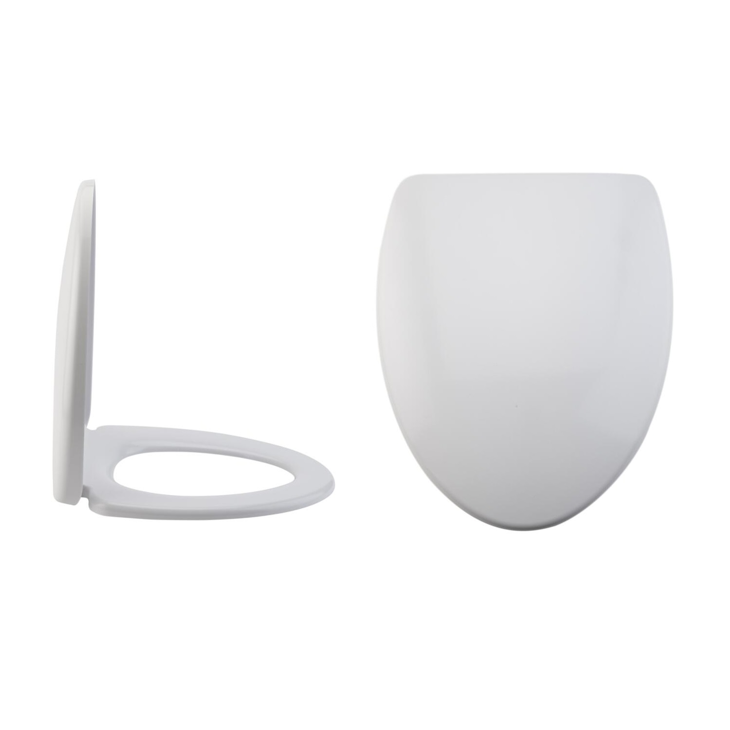 Milano Altham - Soft-Close Quick Release Top Fix Toilet Seat - 465mm x 385mm