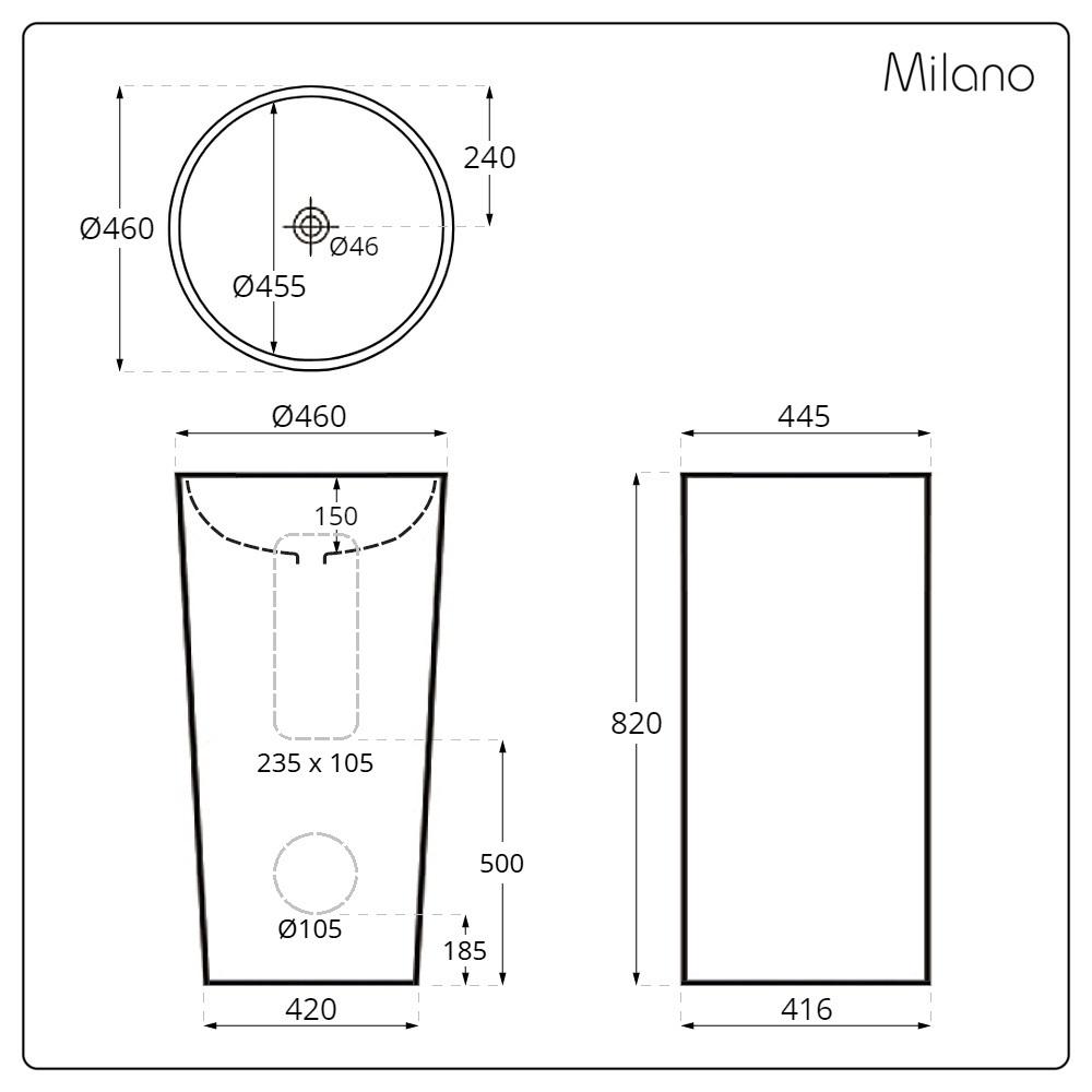 product dimensions